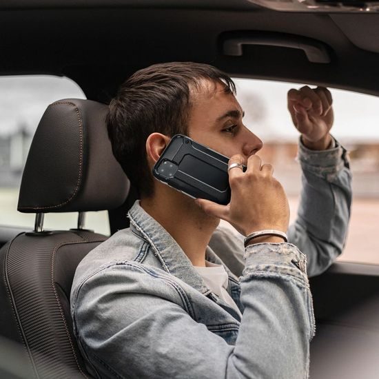 Obal / kryt na Samsung Galaxy A13 4G čierny - ARMOR Case