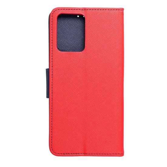 Pouzdro / obal na Xiaomi Redmi NOTE 12 5G červené - knížkové Fancy Book