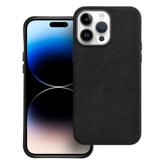 Obal / kryt na Apple iPhone 14 Pro Max černé - Woven Mag Cover