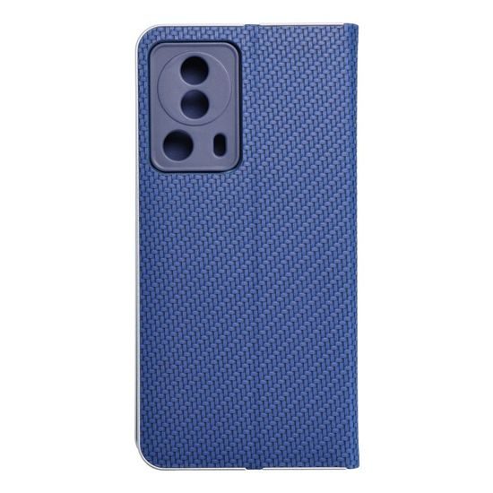 Puzdro / obal na Xiaomi 13 Lite modré - book LUNA Book Carbon