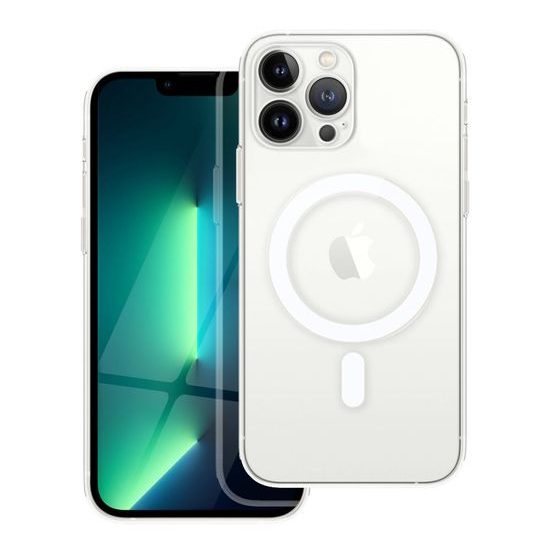 Pouzdro / obal na Apple iPhone 13 Pro Max průhledný - Mag Cover