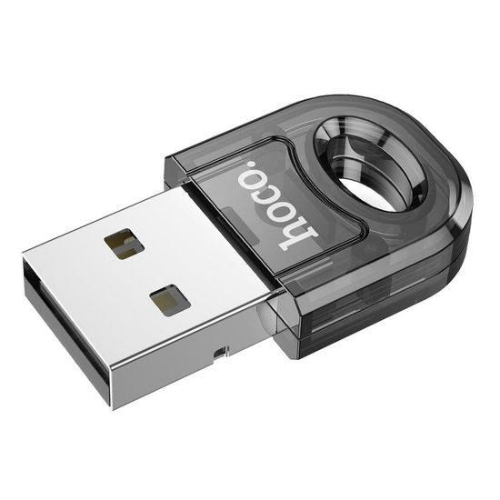 Bluetooth adaptér USB-A tmavě průhledná - HOCO UA28