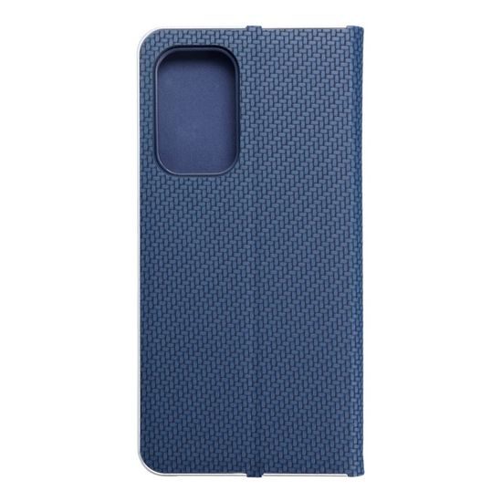 Pouzdro / obal na Samsung Galaxy A53 5G modré - knížkové Forcell Luna Carbon