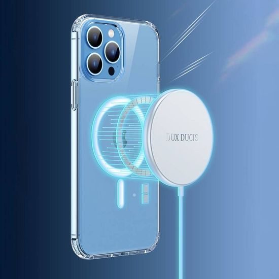 Obal / kryt na Apple iPhone 14 Pro Max s Magsafe transparentné - DUX DUCIS