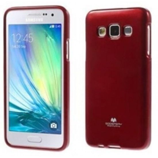 Obal / kryt na Samsung Galaxy A5 A500 červený - Jelly Case