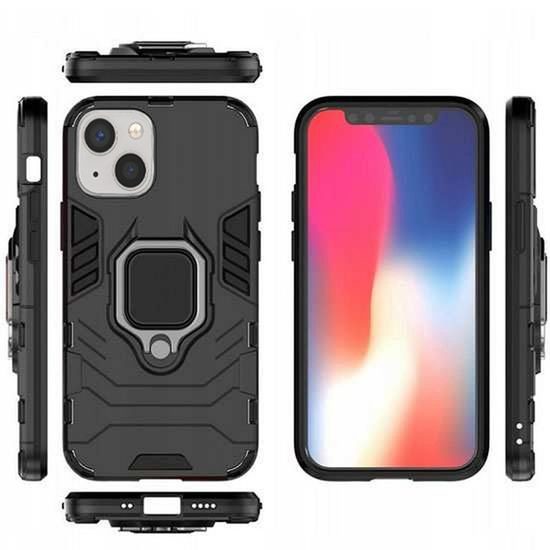 Obal / kryt pre Apple iPhone 13, čierne - NITRO