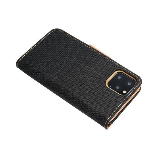 Puzdro / obal pre Xiaomi Redmi 9AT / Redmi 9A čierne - kniha Canvas Book
