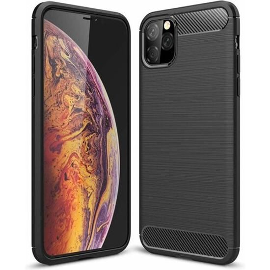 Obal / kryt pre Apple iPhone 11 Pro čierne - Forcell Carbon Case