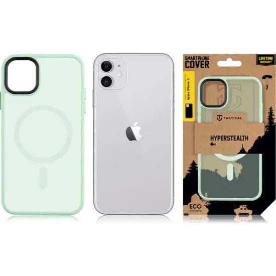 Obal / kryt na Apple iPhone 11 zelený - Tactical MagForce Hyperstealth Beach Green
