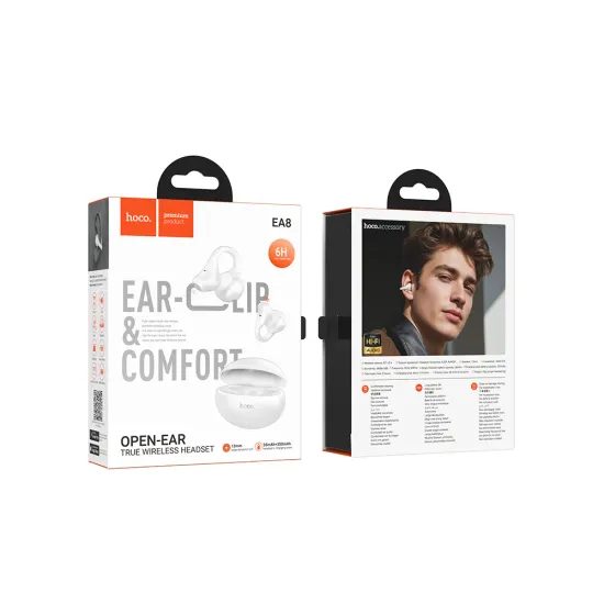 Bezdrátová sluchátka HOCO EA8 - černá