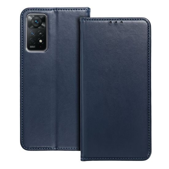 Pouzdro / obal na Xiaomi 12T / 12T PRO modrý - knížkové Smart Magneto