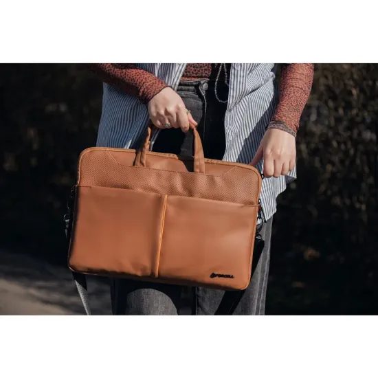 Taška na laptop 15,6" hnědá - Forcell