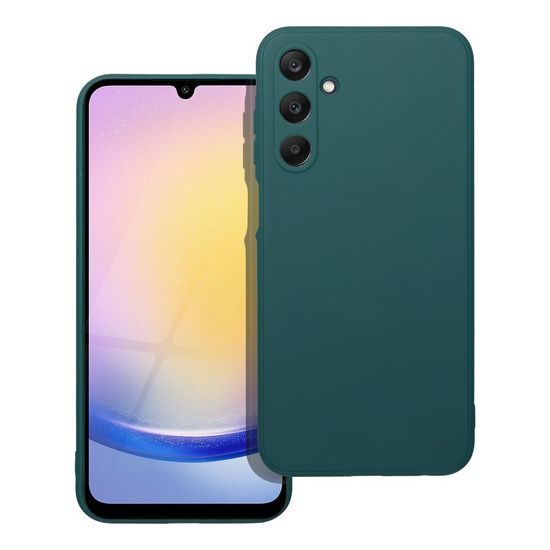 Obal / kryt na Samsung Galaxy A25 5G zelený - MATT case