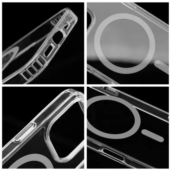 Obal / kryt na Apple iPhone 13 PRO šedý s MagSafe - Ring Mag Cover