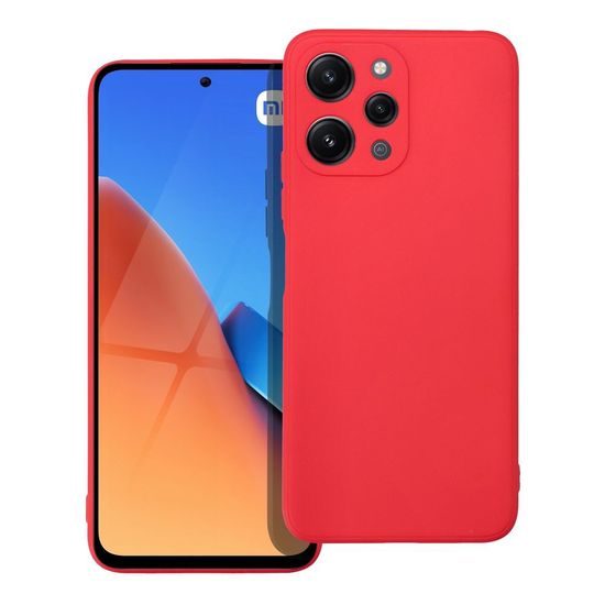 Obal / kryt na Xiaomi Redmi 12 4G červený - SOFT