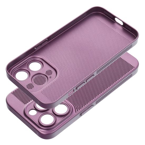 Obal / kryt na Apple iPhone 15 Pro fialové - BREEZY Case