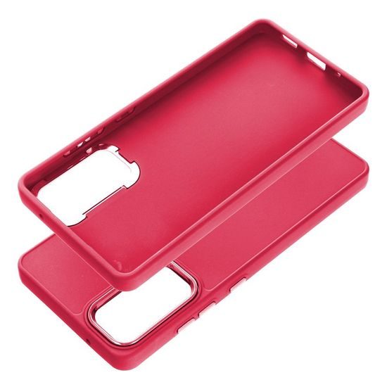 Obal / kryt na Samsung Galaxy S20 FE / S20 FE 5G frame - purpurový