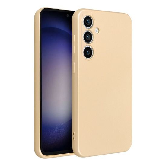 Obal / kryt na Samsung Galaxy S23 FE zlatý - METALLIC