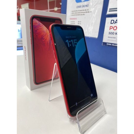 Apple iPhone XR červený 64GB - použitý (A)