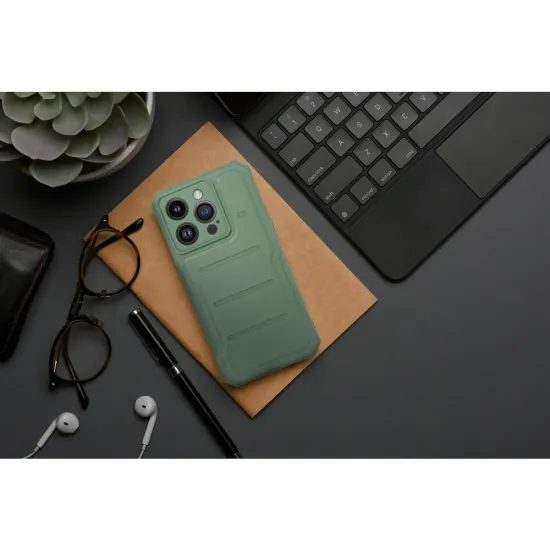 Obal / kryt na Motorola G53 zelený - HEAVY DUTY