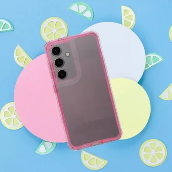 Obal / kryt na Xiaomi Redmi 15C růžový - Matrix Clear