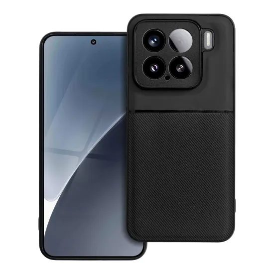 Obal / kryt na Xiaomi 15 černý - NOBLE