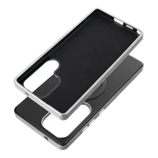 Obal / kryt na Samsung Galaxy A37 černý s MagSafe - Gentleman Mag Cover