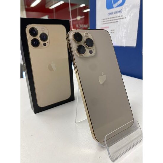 Apple iPhone 13 Pro Max 256GB zlatý - použitý (A-)