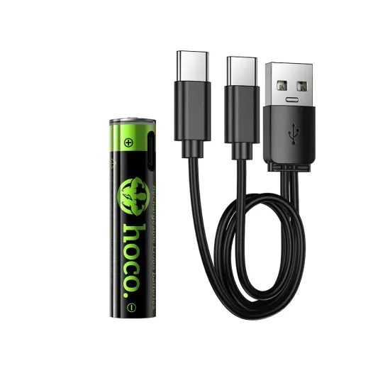 Nabíjecí baterie Hoco JA4 AAA 320mAh s USB-C - 2ks