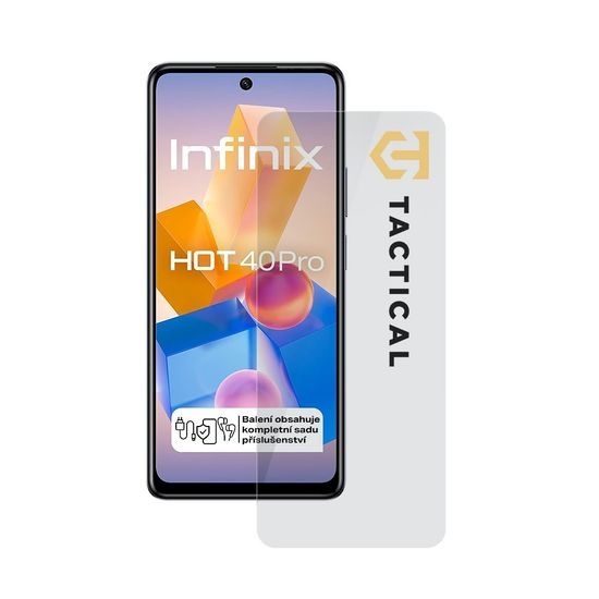 Tvrzené / ochranné sklo Infinix Hot 40 Pro - Tactical Glass Shield 2.5D
