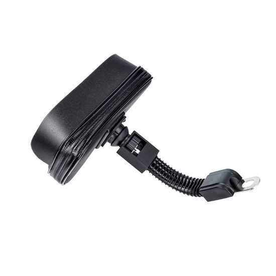 Držák na motorku / skůtr se zipem velikost 6,4" - 7" černý