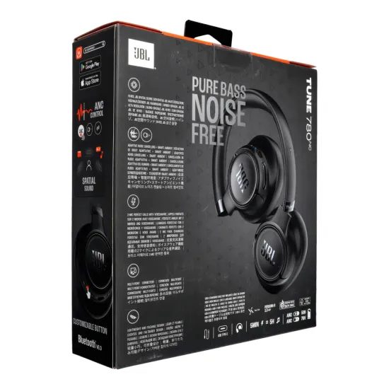 Bezdrátová sluchátka JBL Tune 780NC - černá