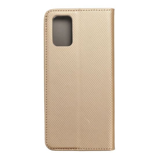 Puzdro / obal pre Samsung Galaxy A02S zlaté - kniha Smart