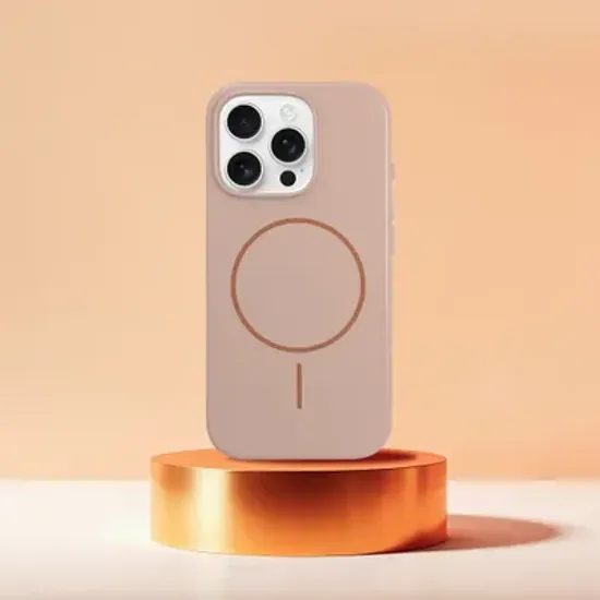 Obal / kryt na Apple iPhone 13 / 14 zlatý - Glossy Mag Cover