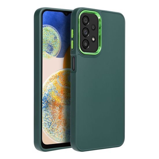 Obal / kryt na Samsung Galaxy A23 5G zelený - FRAME