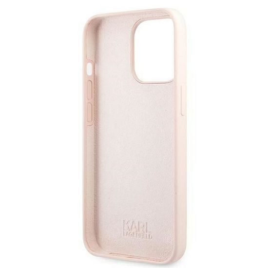 Obal / kryt pre Apple iPhone 13 PRO MAX, ružové - Karl Lagerfeld