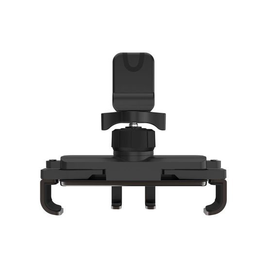 Kompaktní univerzální držák FIXED Gravity (2nd. gen) s uchycením do mřížky ventilace, space gray