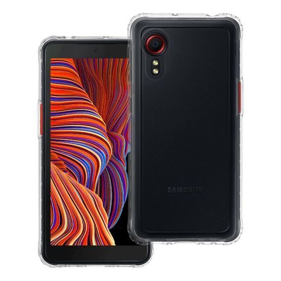 Obal / kryt na Samsung Galaxy Xcover 5 transparentní - Super clear hybrid