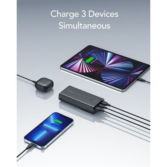 Power Bank VEGER ACE100 - 10000mAh Quick Charge 20W