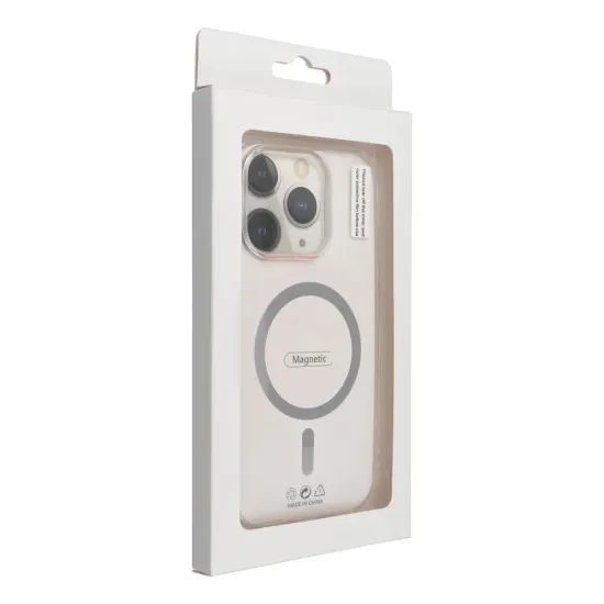 Obal / kryt na Apple iPhone 13 PRO šedý s MagSafe - Ring Mag Cover