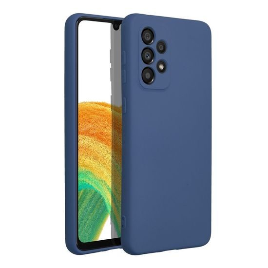 Obal / kryt pre Samsung Galaxy A33 5G modrý - Forcell Silicone Lite