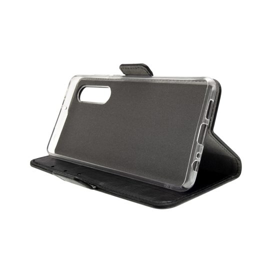 Pouzdro / obal na Oppo Reno5 Z černý - knížkový Fixed