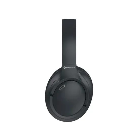 Bezdrátová náhlavní sluchátka FORCELL F-AUDIO Vibe ANC černé
