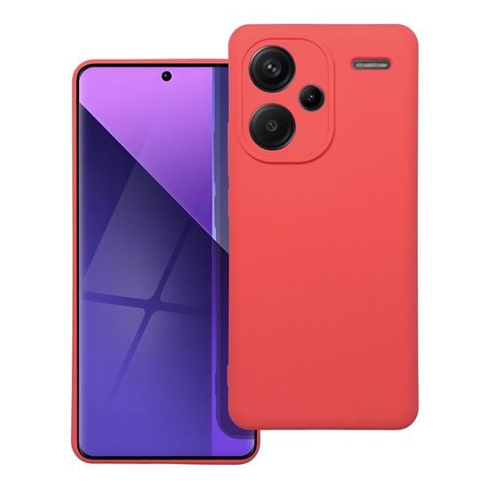 Obal / kryt na Xiaomi Redmi Note 13 Pro Plus 5G oranžový - SILICONE