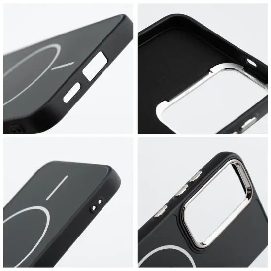 Case for Samsung A27 Frame Mag Cover compatible with MagSafe black
