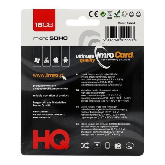 MicroSD karta 16GB