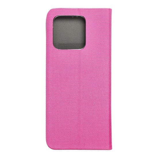 Pouzdro / obal na Xiaomi Redmi 10C růžové - knížkové SENSITIVE
