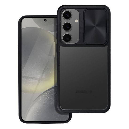 Obal / kryt na Samsung Galaxy S24 PLUS černý - SLIDER Case
