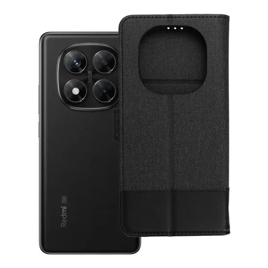 Pouzdro / obal na Xiaomi Redmi Note 14 PRO 5G / Redmi Note 14 PRO PLUS 5G černé – knížkové GOMMA
