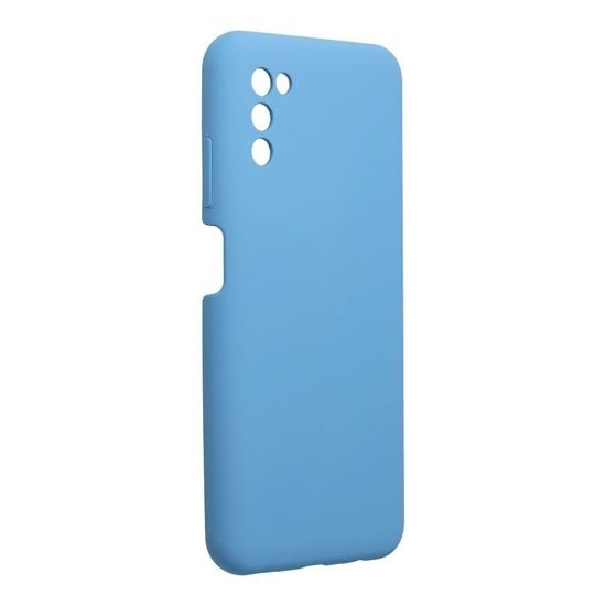Obal / kryt pre Samsung Galaxy A03s modrý - Forcell SILICONE Case
